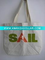 Canvas shopping bags