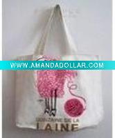 cotton canvas shopping bag