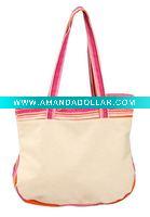 foldable canvas shopping bag