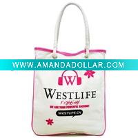 100% canvas shopping bag
