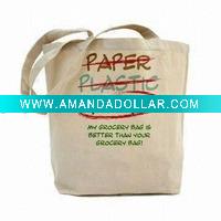 low-carbon canvas shopping bag (CAB-001)
