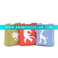 Wholesale hot!sale! fashion handed canvas shopping bag(050966)