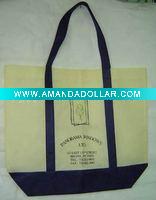 2011 new design canvas shopping bag