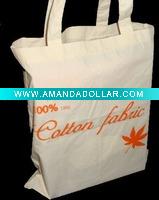 cotton recycle shopping bag