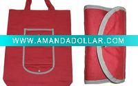 Wholesale Folded shopping bag(tote bag,hand bag)