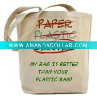 Wholesale fashion canvas tote bag