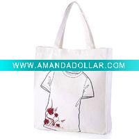 Canvas shopping bag