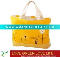 Wholesale wholesale high quality canvas shopping bag (YXCAS-1002)