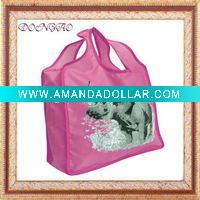 Wholesale stylish nylon shopping bag