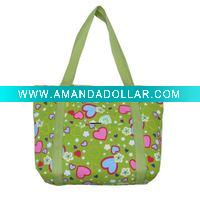 Printed canvas bag