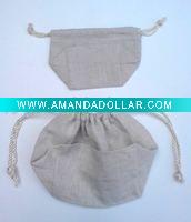 Wholesale flax purse
