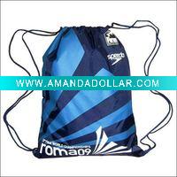 Wholesale 190T promotion polyester drawstring bag