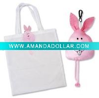 2010 Nylon foldable bag,folded bag,tote bag