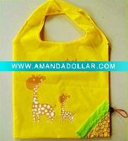 Wholesale Strawberry folding tote bag
