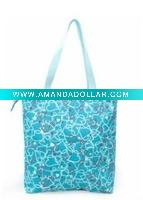 Wholesale fresh shopping bag with blue colour for promotion