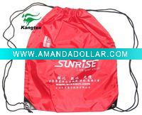 Wholesale 210d nylon drawstring bag