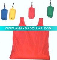 Wholesale Nylon Tote Promotional Shopping Carrier Bag