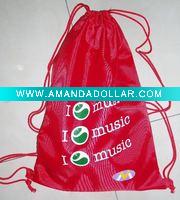 Wholesale nylon drawstring bag