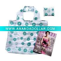 Wholesale foldable nylon shopping bag