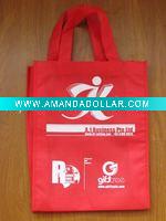 Promotional nonwoven tote bag