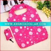 Wholesale red polyester bag with pocket