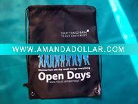Wholesale 420d nylon/polyester drawstring bag