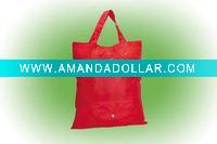Wholesale nylon foldable shopping bag