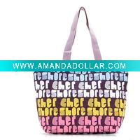 Wholesale hot!sale! fashion handed nylon promotional shopping bag(050967)