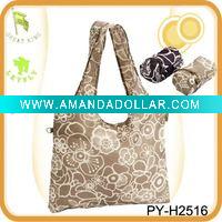 Wholesale nylon folding shopping bag