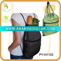 drawstring shopping bag