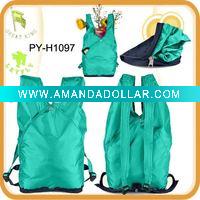Wholesale folding shopping backpack