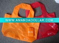 Wholesale nylon folding bag/nylon shopping bag/supermarket bag nylon