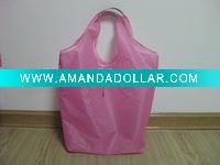 Wholesale Pink Nylon shopping bag