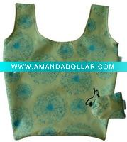 Wholesale Nylon foldable bag with drawstring pouch
