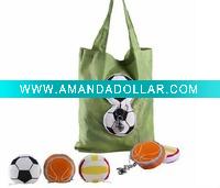 Wholesale 2011 newest foldable nylon shopping bag