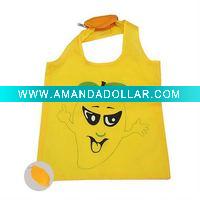 Wholesale fruit foldable nylon shopping bag