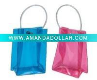 Wholesale PVC handbag/shopping bag/pvc bag/pvc plastic bag