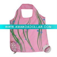 fashion foldable nylon shopping bag