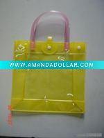 Wholesale PVC handbag/shopping bag/pvc bag/pvc plastic bag
