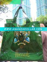 Wholesale Shiny PVC Tote Shopping Bag
