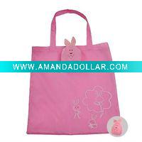 fashion foldable nylon shopping handbag