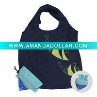 fashion foldable nylon shopping bag