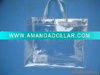 Wholesale environmental plastic pvc bag for cosmetics
