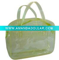 Wholesale Handle PVC zipper bag