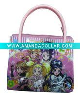 Wholesale cute printed pvc mini handbag