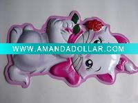 Wholesale lovely cat puffy sticker