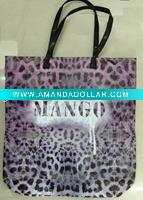Wholesale 2010 PVC leopard shopper bag,shopping bag,promotional bag