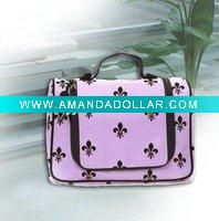 Wholesale microfiber fashion cosmetic bag