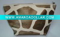 Wholesale Lepard PU Cosmetic Bag