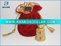 Wholesale cosmetic drawstring pouch